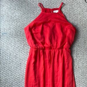 She + Sky Red Maxi Dress